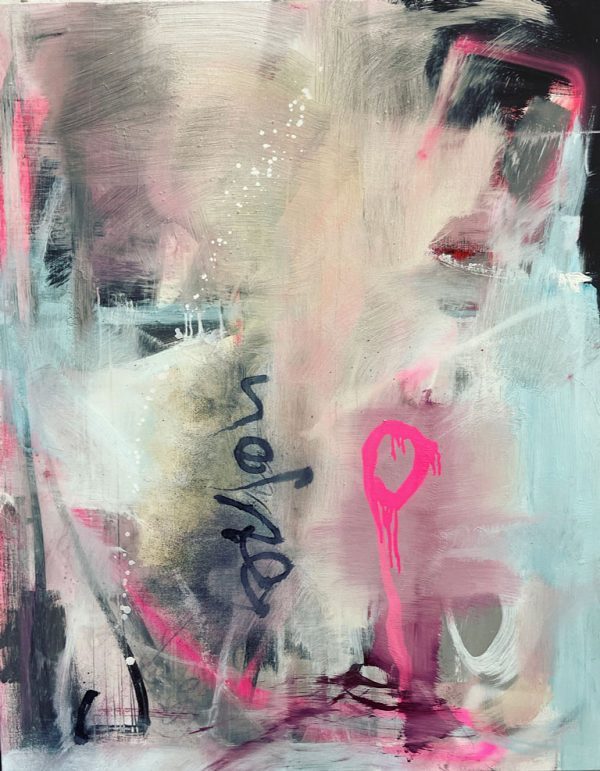 Maybe Maybe Not Original Abstract Art by Melissa La Bozzetta